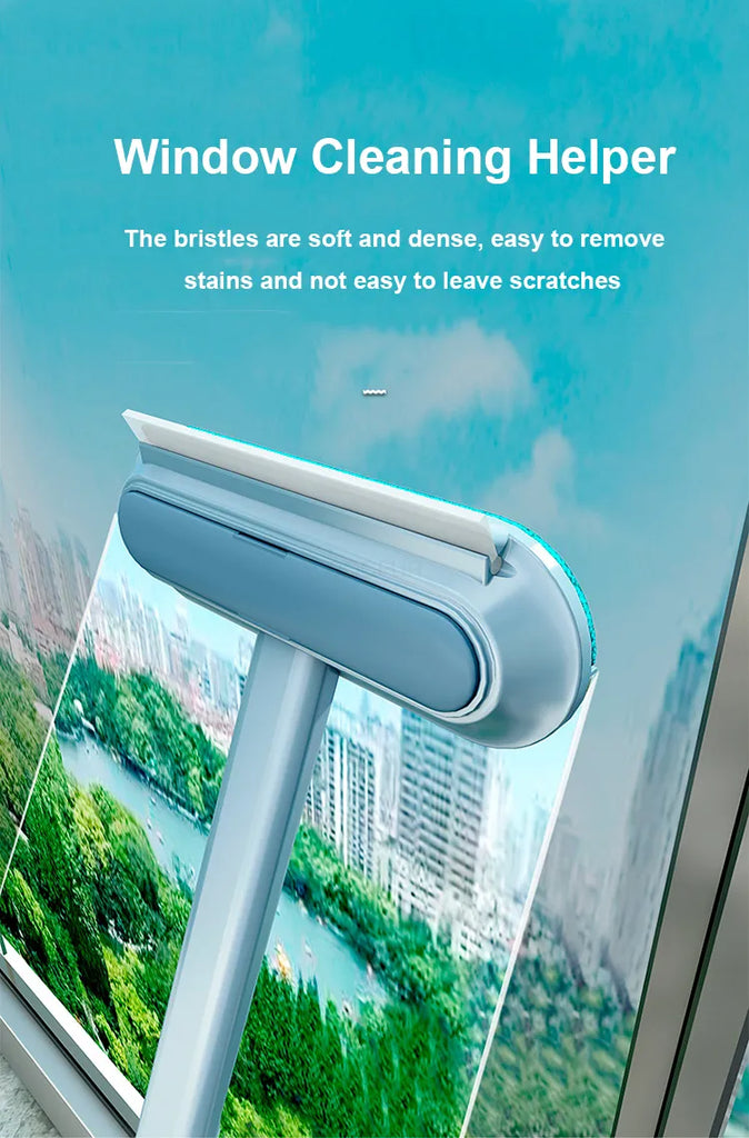 4 In 1 Multifunctional Hair Removal Brush Pet Dog Cat Hair Cleaner Brush Cat Hair Remover Window Screen Cleaning Tool Gadgets