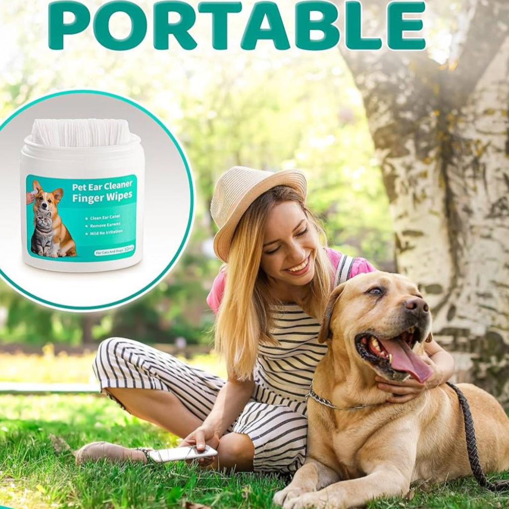 Disposable Pet Cleaning Products Teeth Cleaning Wipes Ear Care Fingertips Ear Mite Removal Cat And Dog Ear Cleaning Pet Products
