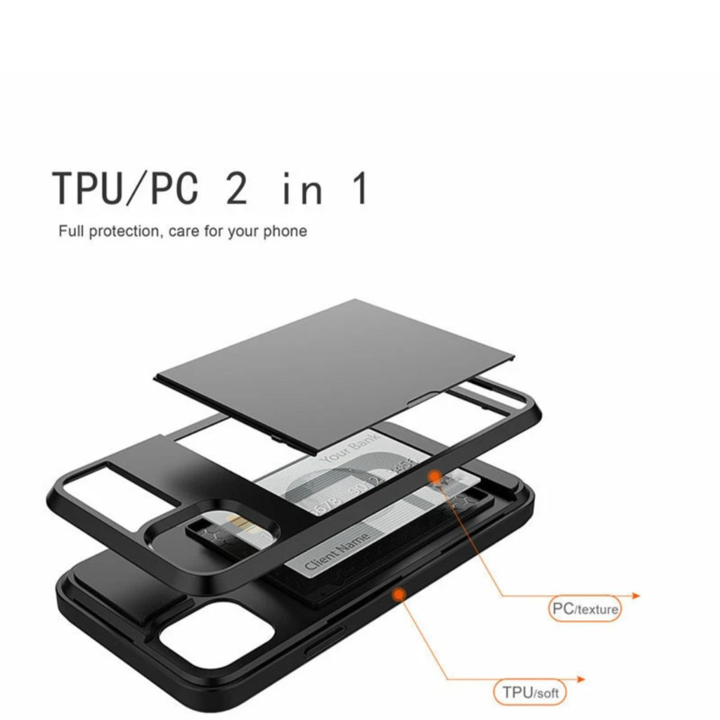 Mobile phone card case for i phone 12