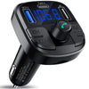 Car MP3 Bluetooth Player & Fast Charger – Wireless FM Transmitter for All Cars