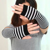 Leaky fingerless half finger glove socks