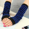 Leaky fingerless half finger glove socks