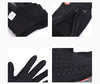 Winter Gloves Touch Screen Riding Motorcycle Sliding Waterproof Sports Gloves With Fleece