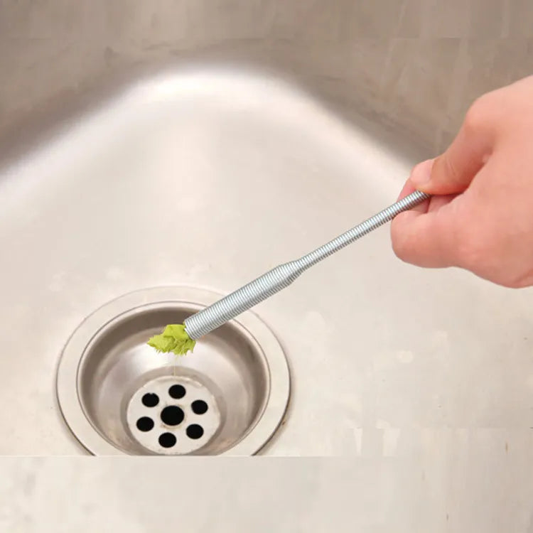 60CM Sewer Dredger Spring Pipe Dredging Tool Household Hair Cleaner Drain Clog Remover Cleaning Tools