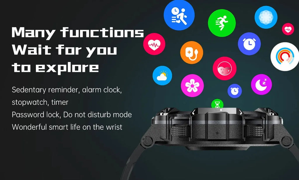 Smart Watch Multi-function Heart Rate Detection Sleep Male