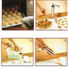 Cookie Press Gun And Icing Set Alloy Churro Maker Cookie Maker With 10 Discs 20 Discs 4 Pastry Tip Biscuit Mold