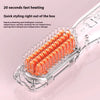 Rechargeable Wireless Straightening Comb 220 Hair Straightener Brush USB Rechargeable Flat Iron LCD Display Temperature