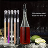 Wine Bottle Cooler Stick Stainless Steel Wine Chilling Rod Leakproof Wine Chiller Beer Beverage Frozening