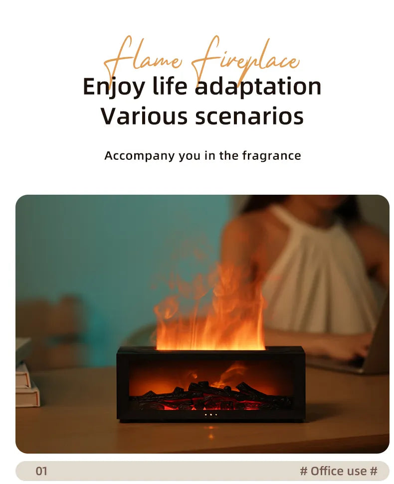 Fireplace Simulation Flame Aromatherapy Machine