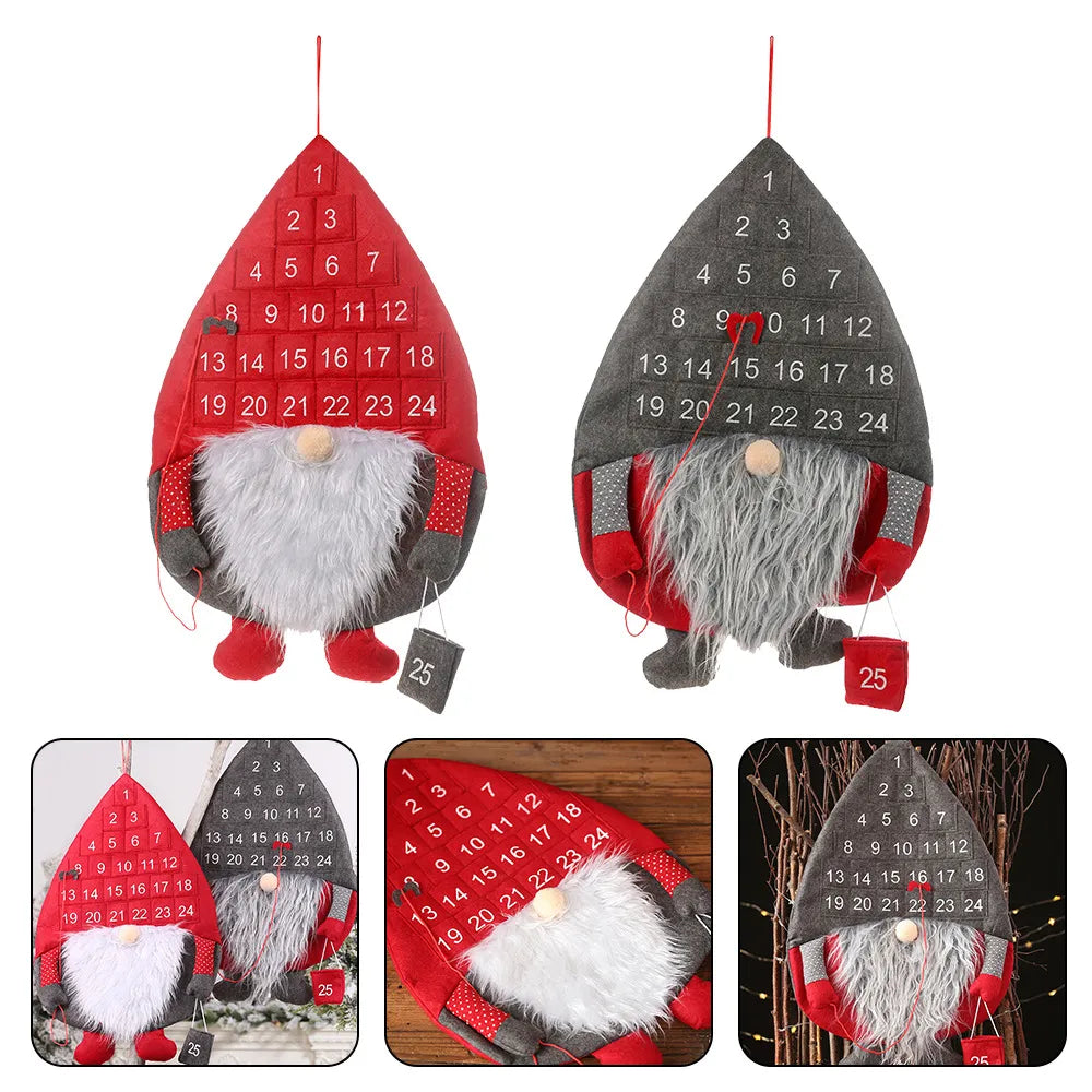 Christmas Gnome Faceless Doll Night Light – Holiday Xmas Home Decoration & Gift