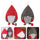 Christmas Gnome Faceless Doll Night Light – Holiday Xmas Home Decoration & Gift