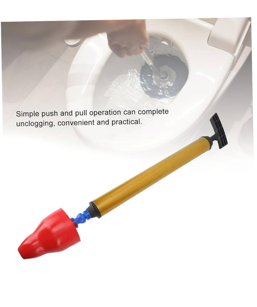 Unblock Toilet High Pressure One Shot Toilet Pipe Plunger Cleaner Silicone Quickly Home Toilet Sewer Dredging Plunger Wc pump