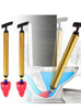 Unblock Toilet High Pressure One Shot Toilet Pipe Plunger Cleaner Silicone Quickly Home Toilet Sewer Dredging Plunger Wc pump