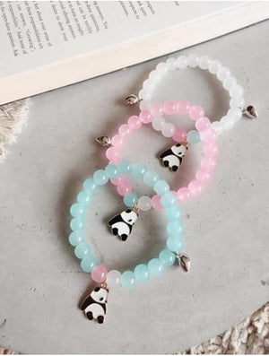 Homemade Beaded Elastic Bracelet – Chic & Comfortable