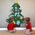 DIY Felt Christmas Tree Set for Kids – Hanging Xmas Tree with Removable Ornaments