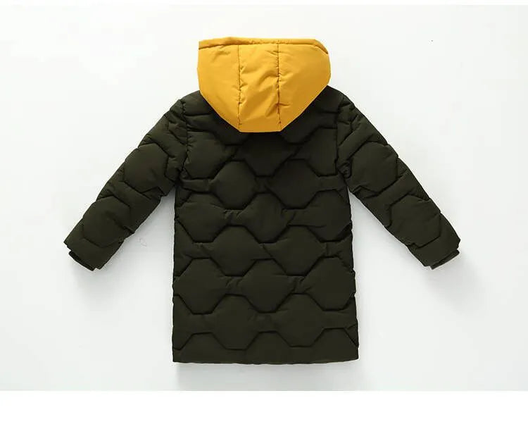 Winter New Boy's Quilted Cotton Coat Warm