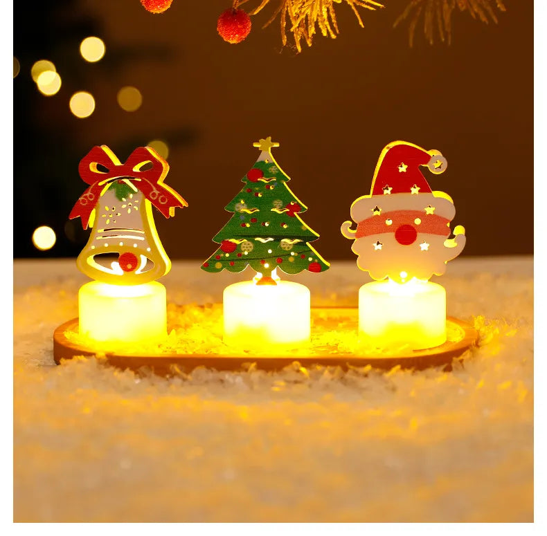 New Luminous Mini Christmas Tree – Small Artificial Xmas Tree for Desk & Home Decoration