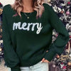 Knitted Women’s Crew Neck Sweater – Loose Fit Pullover Jumper, Elegant Warm Winter & Christmas Trendy Sweater