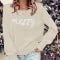 Knitted Women’s Crew Neck Sweater – Loose Fit Pullover Jumper, Elegant Warm Winter & Christmas Trendy Sweater