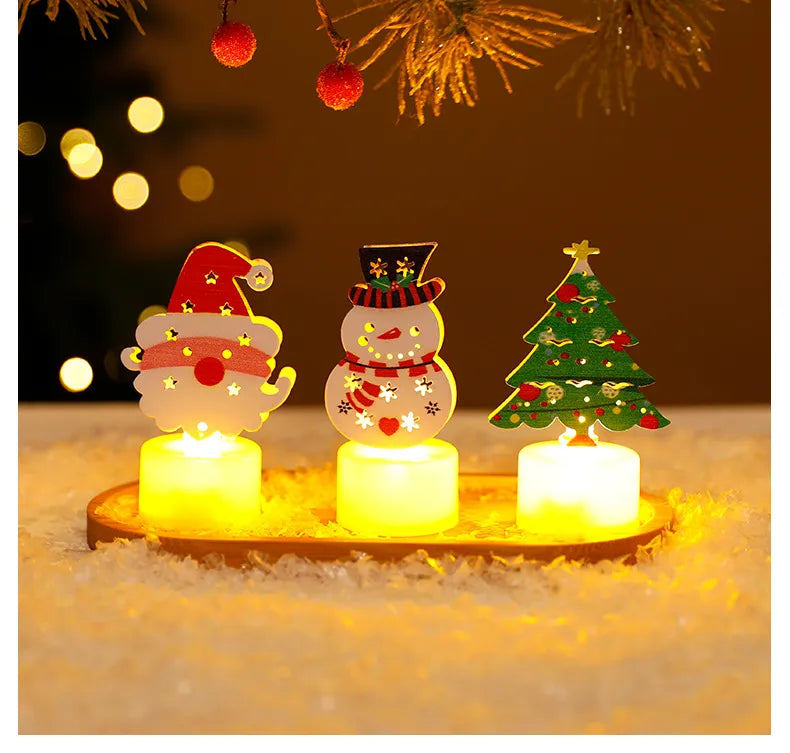 New Luminous Mini Christmas Tree – Small Artificial Xmas Tree for Desk & Home Decoration