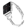 Compatible with Apple, Compatible with Apple , IWatch Smart Watch 12345 D-shaped Metal Diamond Strap