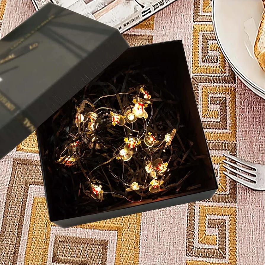 Snowman Fairy Lights – 2m LED Christmas String Lights