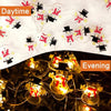 Snowman Fairy Lights – 2m LED Christmas String Lights