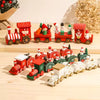 Christmas Plastic Train Merry Christmas Decorations for Home