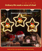 Christmas Pendant Decoration Christmas Atmosphere Led Lights Led Christmas Star Light Decoration For Window Door For Holiday