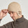 Thermal Knitting Woolen Cap Men's Fleece-lined Thickened
