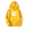 DC Letter Men's Hoodie Men's and Women's Fashion Simple Long Sleeve Sweatshirt Autumn and Winter Street Trend Large Gym Hoodie