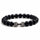 Natural Volcanic Stone Beads Bracelets Black Lava Men Women Bracelet Aromatherapy Essential Oil Diffuser Bangle