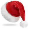 Christmas Santa Hat Xmas Long Plush Holiday Red Hat For Adults And Kids Unisex 2025 New Year Festive Party Supplies Gifts