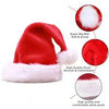 Christmas Santa Hat Xmas Long Plush Holiday Red Hat For Adults And Kids Unisex 2025 New Year Festive Party Supplies Gifts