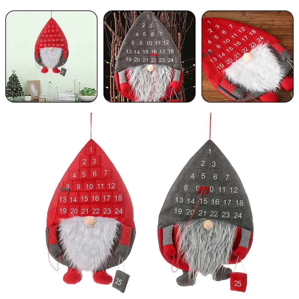 Christmas Gnome Faceless Doll Night Light – Holiday Xmas Home Decoration & Gift